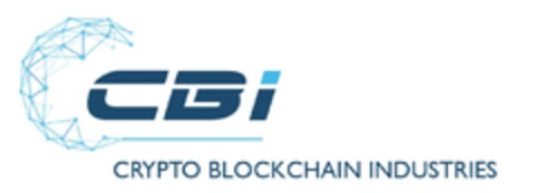 CBI CRYPTO BLOCKCHAIN INDUSTRIES Logo (EUIPO, 10.11.2021)