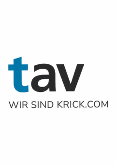 tav wir sind krick.com Logo (EUIPO, 04/11/2022)