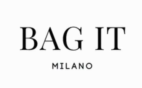 BAG IT MILANO Logo (EUIPO, 07/19/2022)