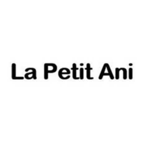 La Petit Ani Logo (EUIPO, 07/19/2023)