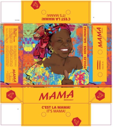 MAMA IBERDIGEST  C'EST LA MAMA ! IT'S MAMA ! Logo (EUIPO, 08.09.2023)