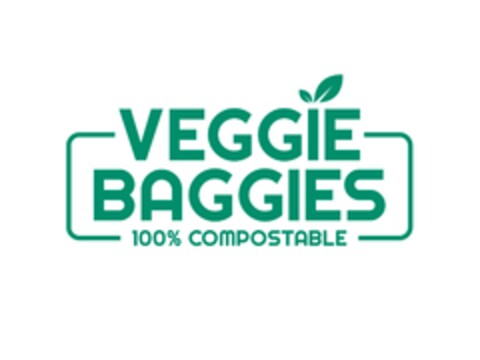 VEGGIE BAGGIES 100% COMPOSTABLE Logo (EUIPO, 29.12.2023)