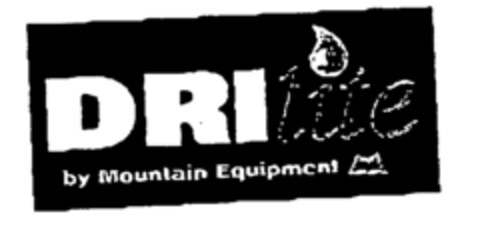 DRILITE by Mountain Equipment Logo (EUIPO, 07.07.1997)