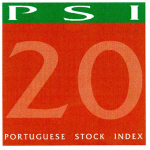 P S I 20 PORTUGUESE STOCK INDEX Logo (EUIPO, 16.10.1998)