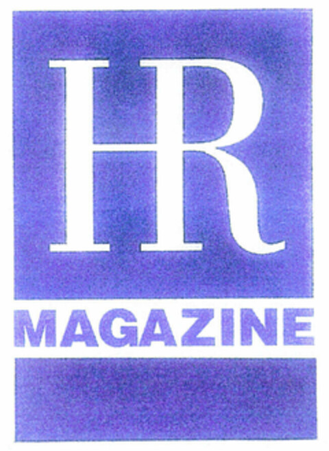 HR MAGAZINE Logo (EUIPO, 08.06.1999)