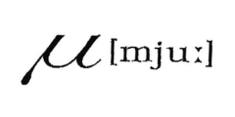 µ[mju:] Logo (EUIPO, 29.11.2002)