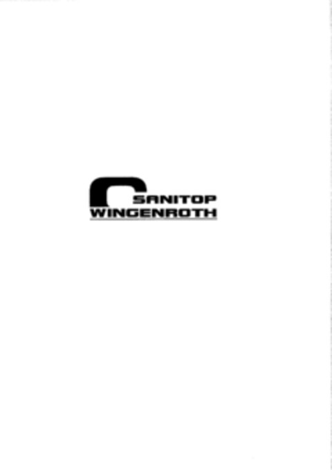 SANITOP WINGENROTH Logo (EUIPO, 02.09.2009)