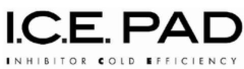 I.C.E. PAD Inhibitor Cold Efficiency Logo (EUIPO, 01.12.2009)