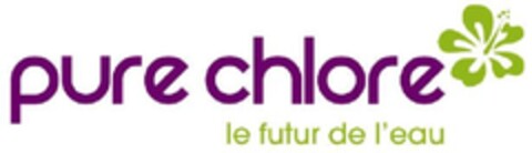 pure chlore le futur de l'eau Logo (EUIPO, 20.01.2010)