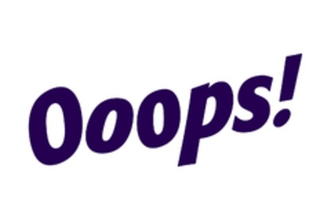 Ooops! Logo (EUIPO, 29.07.2010)