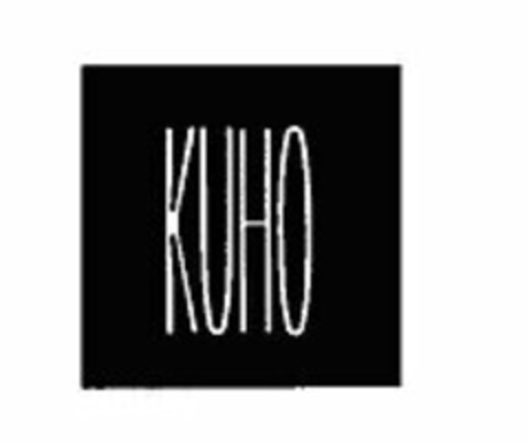 KUHO Logo (EUIPO, 11.08.2008)