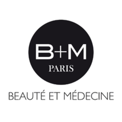 B + M PARIS BEAUTE ET MEDECINE Logo (EUIPO, 01/12/2012)