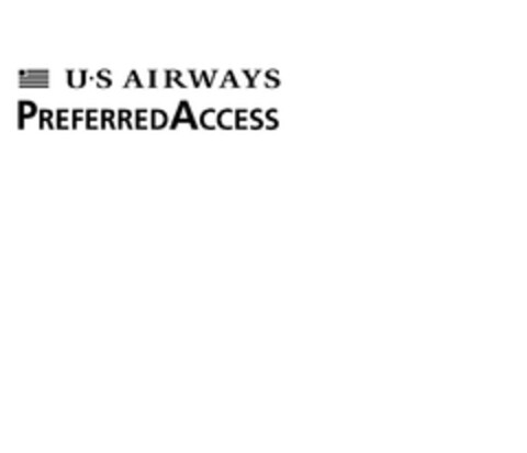 US AIRWAYS PREFERRED ACCESS Logo (EUIPO, 08/24/2012)