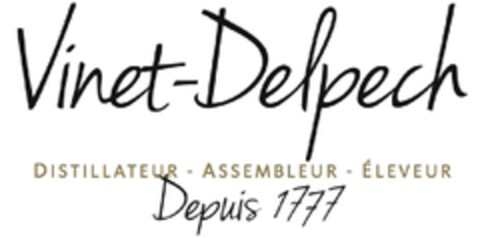 Vinet-Delpech Distilateur - Assembleur - Eleveur  Depuis 1777 Logo (EUIPO, 26.10.2012)