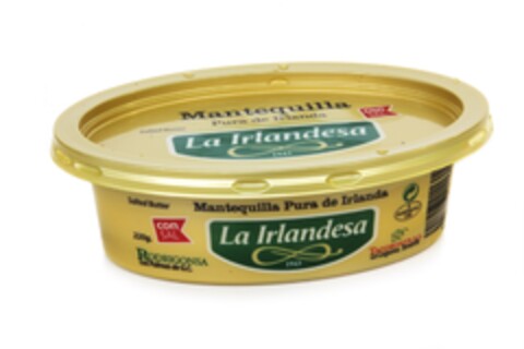 MANTEQUILLA PURA DE IRLANDA LA IRLANDESA 1943 Logo (EUIPO, 08/06/2013)