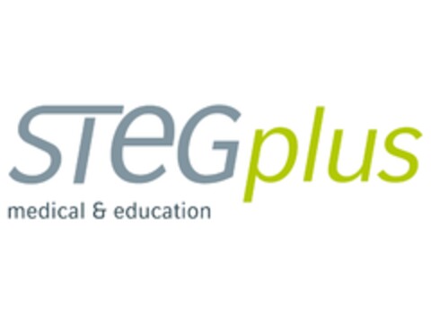 STEGplus medical & education Logo (EUIPO, 09/04/2013)