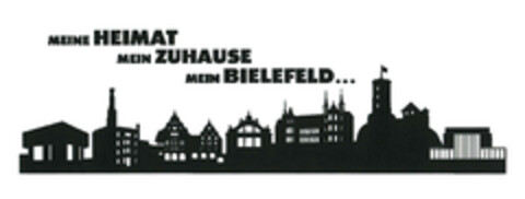 MEINE HEIMAT MEIN ZUHAUSE MEIN BIELEFELD... Logo (EUIPO, 07.11.2013)