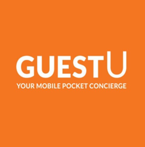 GUESTU YOUR MOBILE POCKET CONCIERGE Logo (EUIPO, 22.01.2015)