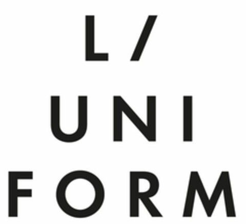 L/ UNIFORM Logo (EUIPO, 06/10/2015)