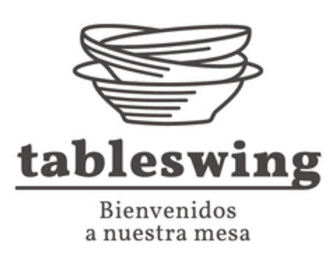 tableswing bienvenidos a nuestra mesa Logo (EUIPO, 20.03.2017)