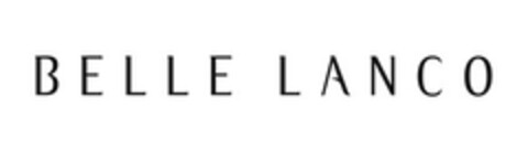 BELLE LANCO Logo (EUIPO, 13.11.2019)