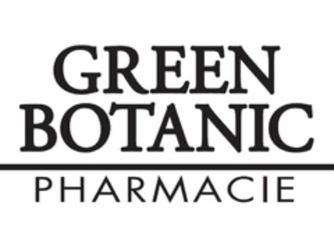 GREEN BOTANIC PHARMACIE Logo (EUIPO, 05/20/2021)