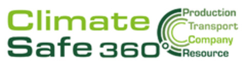 Climate Safe 360º Production Transport Company Resource Logo (EUIPO, 20.12.2021)