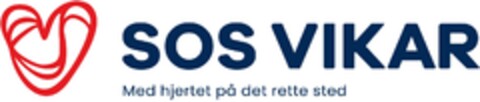 SOS VIKAR Med hjertet på det rette sted Logo (EUIPO, 18.07.2022)