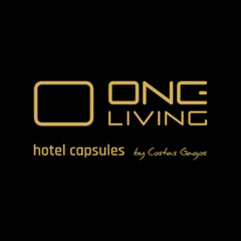 ONE LIVING hotel capsules by Costas Gagos Logo (EUIPO, 11.10.2023)