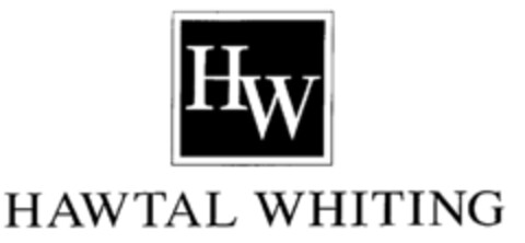 HW HAWTAL WHITING Logo (EUIPO, 01.04.1996)