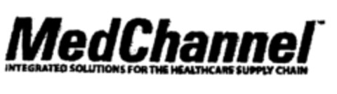 MedChannel INTEGRATED SOLUTIONS FOR THE HEALTHCARE SUPPLY CHAIN Logo (EUIPO, 15.01.2001)