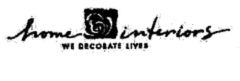 home interiors WE DECORATE LIVES Logo (EUIPO, 01.09.2003)