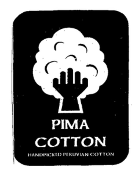 PIMA COTTON HANDPICKED PERUVIAN COTTON Logo (EUIPO, 15.10.2003)