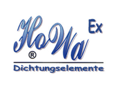 Ho Wa Ex Dichtungselemente Logo (EUIPO, 12/22/2004)