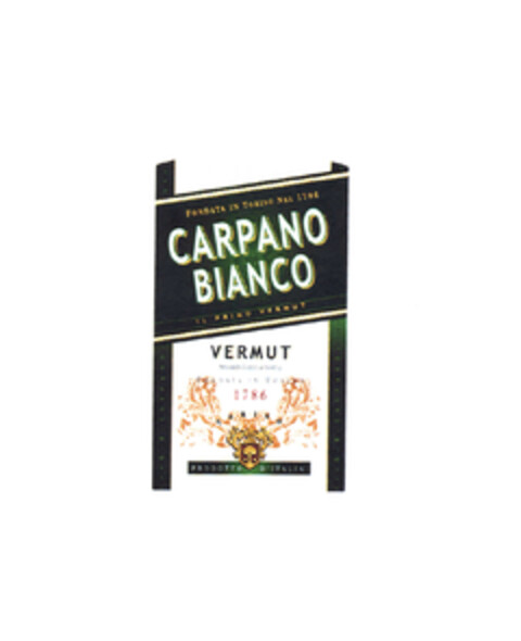 CARPANO BIANCO VERMUT Logo (EUIPO, 07/04/2005)