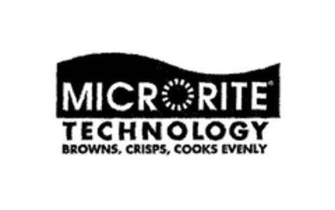 MICRORITE TECHNOLOGY BROWNS, CRISPS, COOKS EVENLY Logo (EUIPO, 05.11.2005)