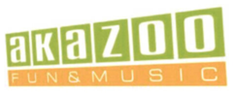 akazoo FUN & MUSIC Logo (EUIPO, 01.03.2007)