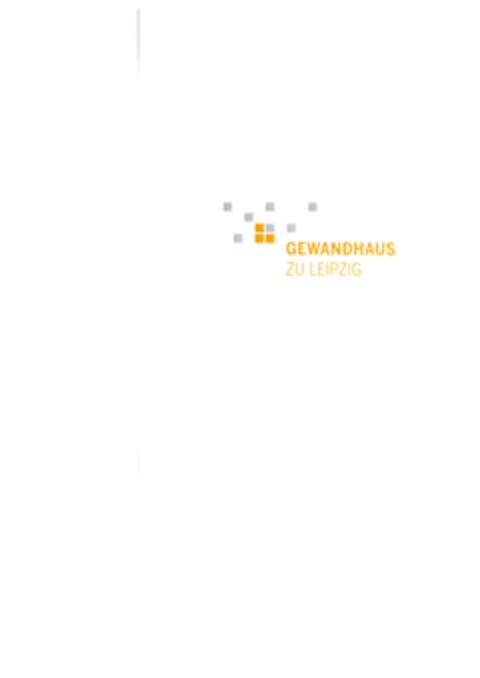 GEWANDHAUS ZU LEIPZIG Logo (EUIPO, 13.05.2009)