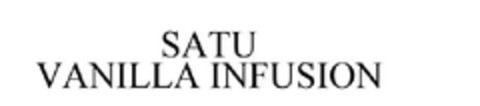 SATU VANILLA INFUSION Logo (EUIPO, 02.10.2009)