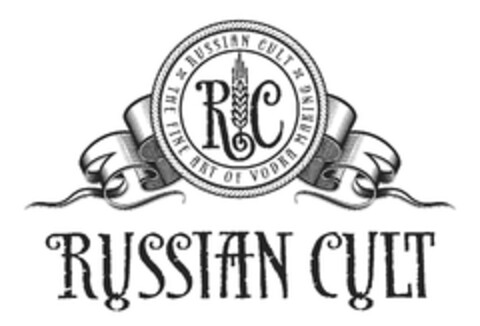 RC RUSSIAN CULT THE FINE ART OF VODKA MAKING Logo (EUIPO, 12/17/2009)