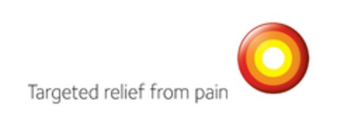 Targeted relief from pain Logo (EUIPO, 04.02.2010)