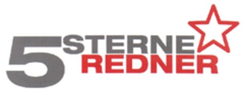 5 Sterne Redner Logo (EUIPO, 27.08.2012)