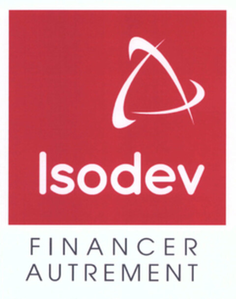 Isodev FINANCER AUTREMENT Logo (EUIPO, 03.10.2012)