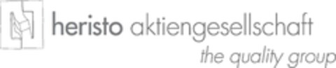 heristo aktiengesellschaft the quality group Logo (EUIPO, 03/15/2013)