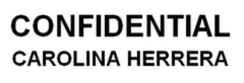 CONFIDENTIAL CAROLINA HERRERA Logo (EUIPO, 04.04.2014)