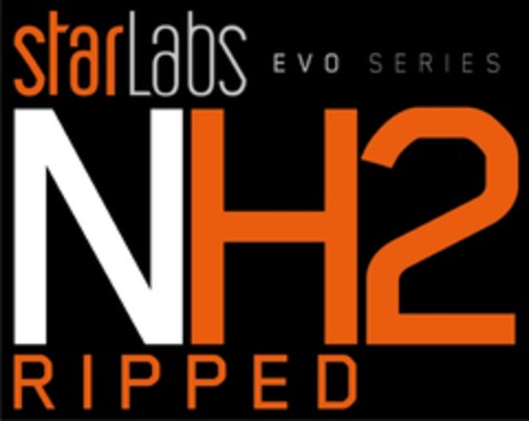 STARLABS EVO SERIES NH2 RIPPED Logo (EUIPO, 16.04.2014)