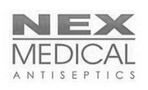 NEX MEDICAL ANTISEPTICS Logo (EUIPO, 11.06.2014)