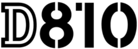 D810 Logo (EUIPO, 06/26/2014)