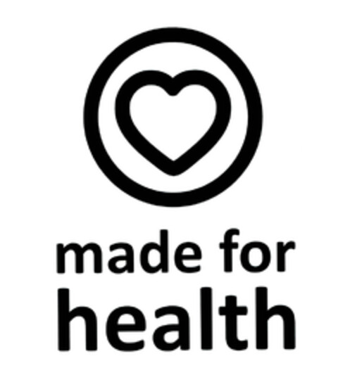 made for health Logo (EUIPO, 11.02.2015)