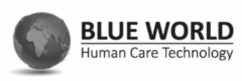 BLUE WORLD HUMAN CARE TECHNOLOGY Logo (EUIPO, 12.11.2015)